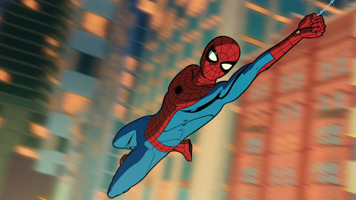 Peter Parker/Spider-Man (Hudson Thames) in Marvel Animation's YOUR FRIENDLY NEIGHBORHOOD SPIDER-MAN, exclusively on Disney+. 