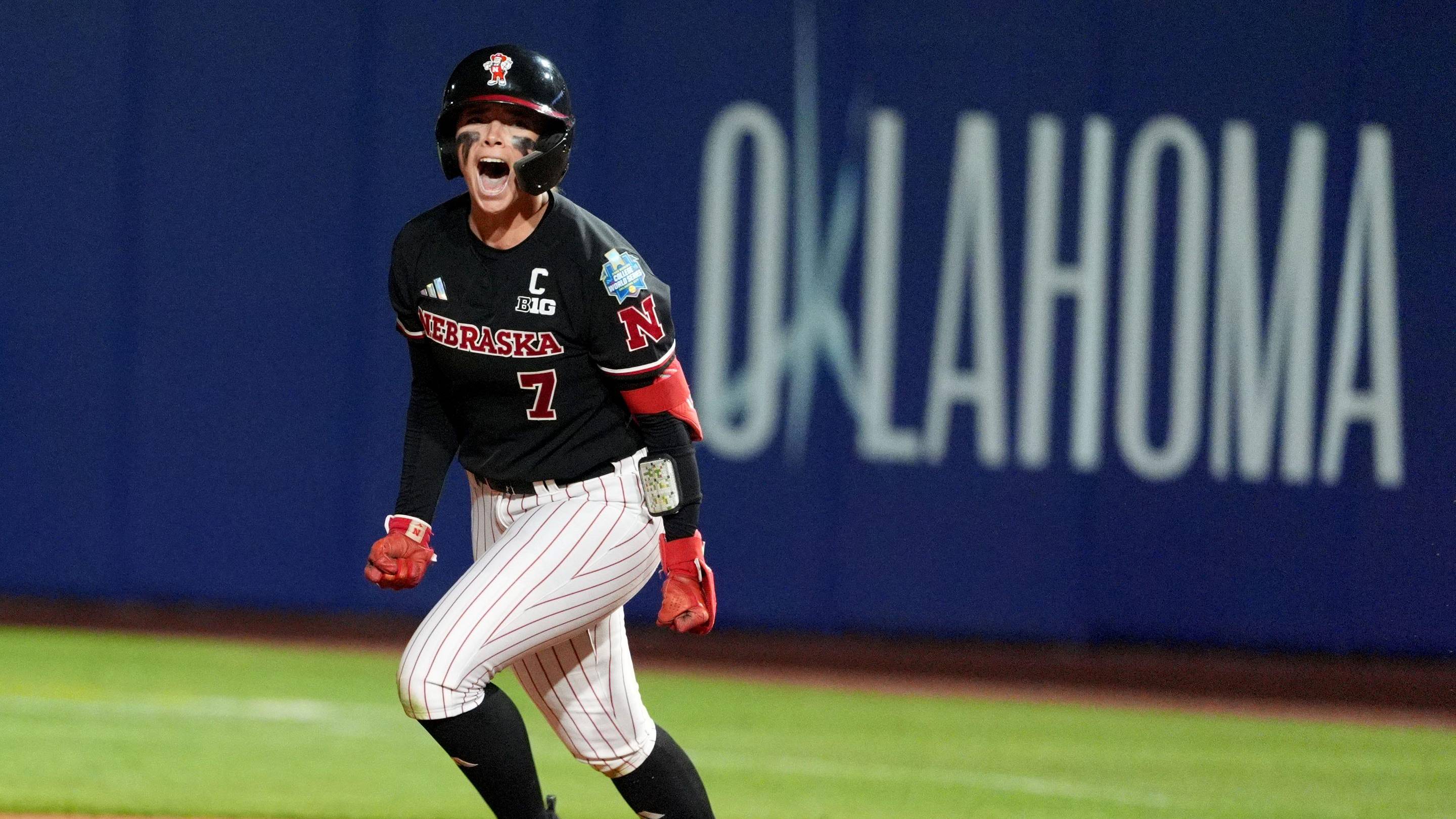 Ava Kuszak Calls Game as Nebraska Softball Beats Arkansas in Extra-Inning WCWS Thriller