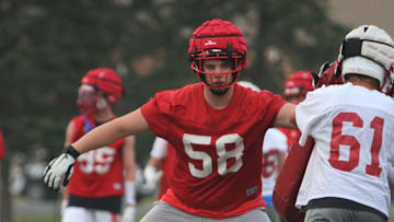 Arrowhead sophomore offensive lineman Derek Jensen is poised for a breakout campaign. 