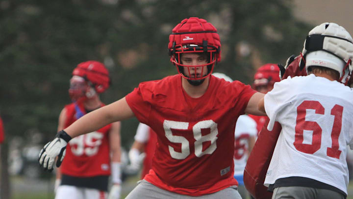 Arrowhead sophomore offensive lineman Derek Jensen is poised for a breakout campaign. 