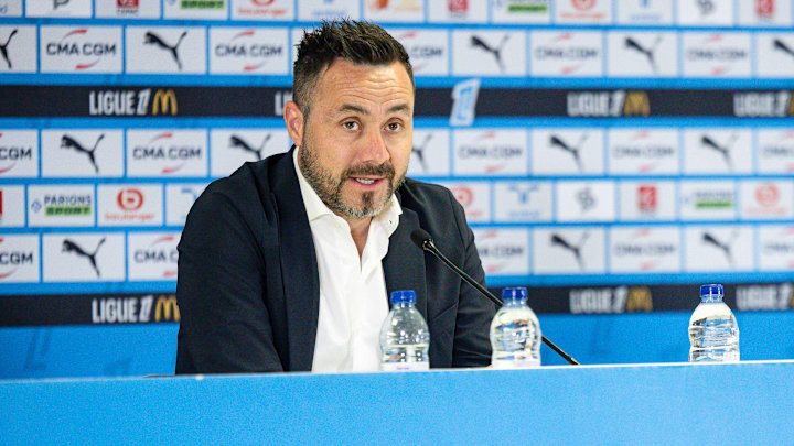 Roberto De Zerbi - Olympique de Marseille Roberto De Zerbi - Olympique de Marseille