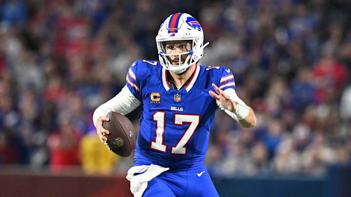 Josh Allen and the Buffalo Bills are major favorites against the New Orleans Saints on Sunday.