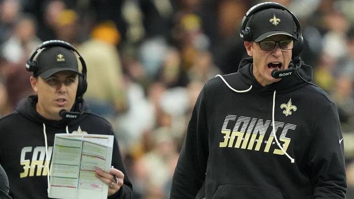 New Orleans Saints HC Kellen Moore and OC Doug Nussmeier