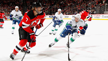 Vancouver Canucks v New Jersey Devils