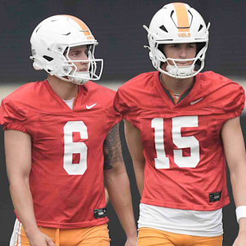Tennessee quarterback Joey Aguilar beat out George MacIntyre  and Jake Merklinger to win the starting job. 