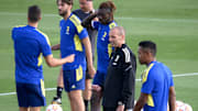 Allenamento bianconero