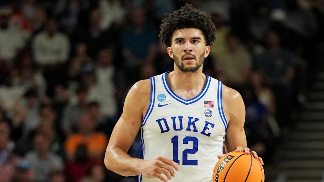 Duke Blue Devils forward Cameron Boozer (12) Duke Blue Devils forward Cameron Boozer (12)