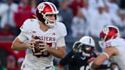 Indiana is a massive favorite against Wisconsin in college football Week 12 action.