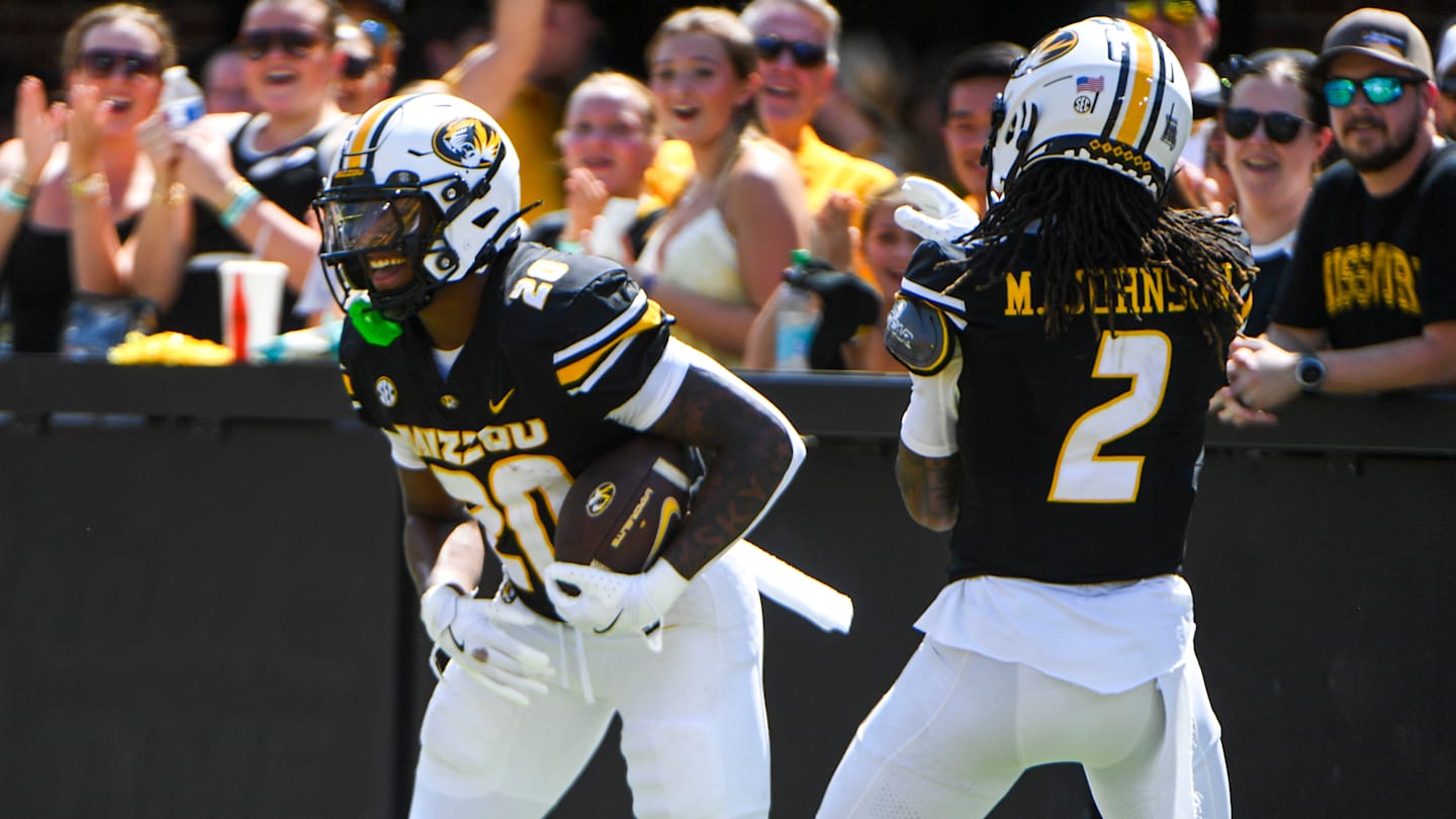 No. 25 Mizzou Dominates Louisiana 52-10 Behind Ahmad Hardy's Career Rushing