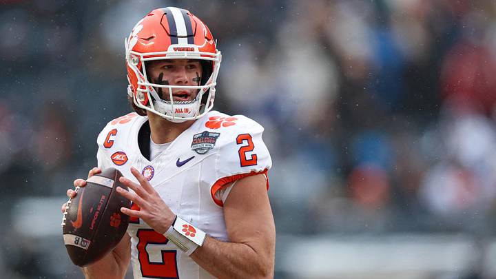 New York Jets quarterback Cade Klubnik