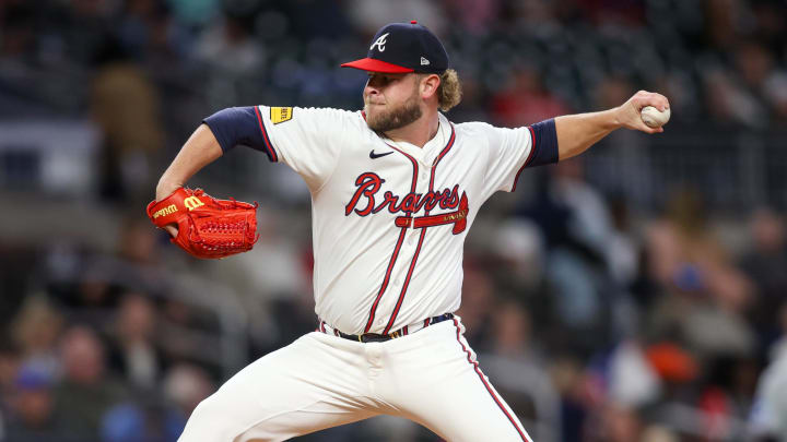 Atlanta Braves relief pitcher A.J. Minter was dominating in a rehab appearance on Saturday.