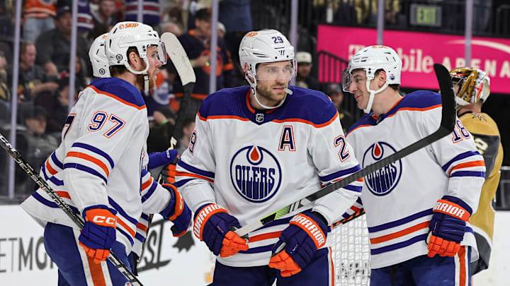 Edmonton Oilers v Vegas Golden Knights