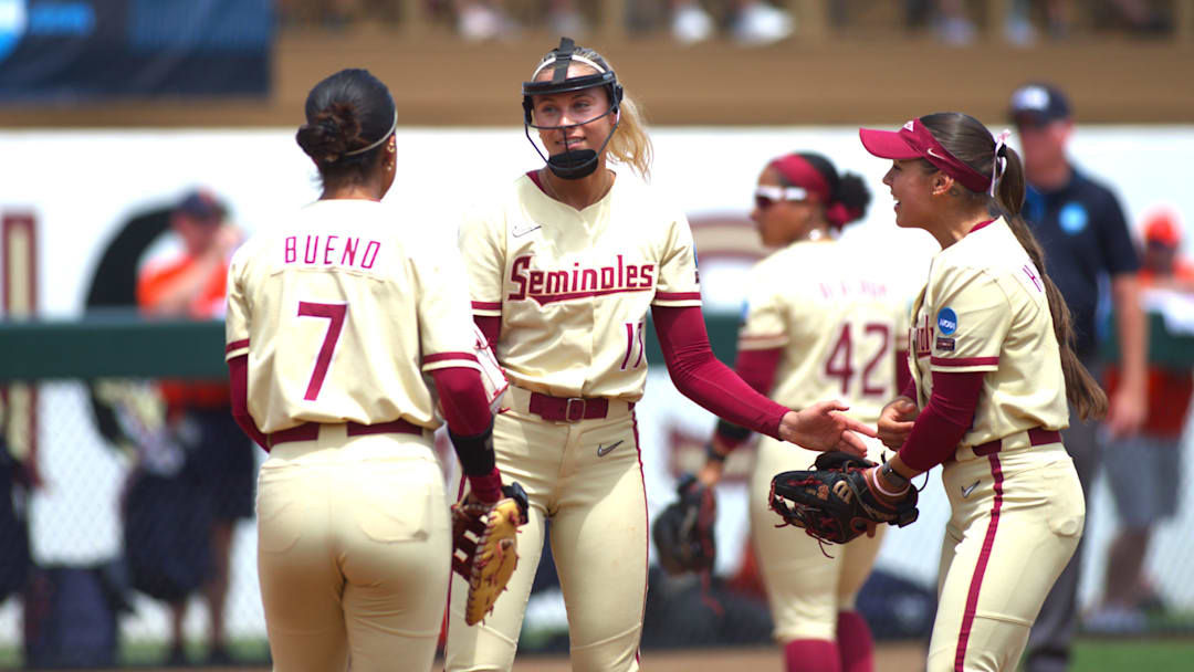 FSU softball faces Auburn in the NCAA Regional Championship game at JoAnne Graff field at Seminole Softball Complex on May 18, 2025