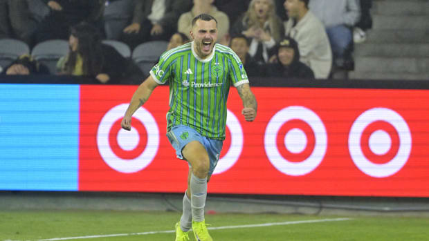 Seattle Sounders FC forward Jordan Morris