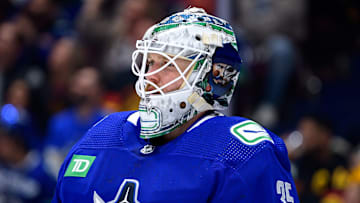 Nashville Predators v Vancouver Canucks - Game One