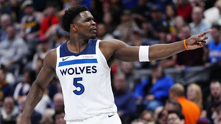 Anthony Edwards reached 10,000 points Thursday Anthony Edwards reached 10,000 points Thursday