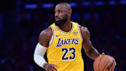 LeBron James and the Lakers are road underdogs in Toronto on Thursday night.