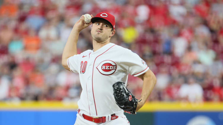 Former Cincinnati Reds pitcher Tyler Mahle