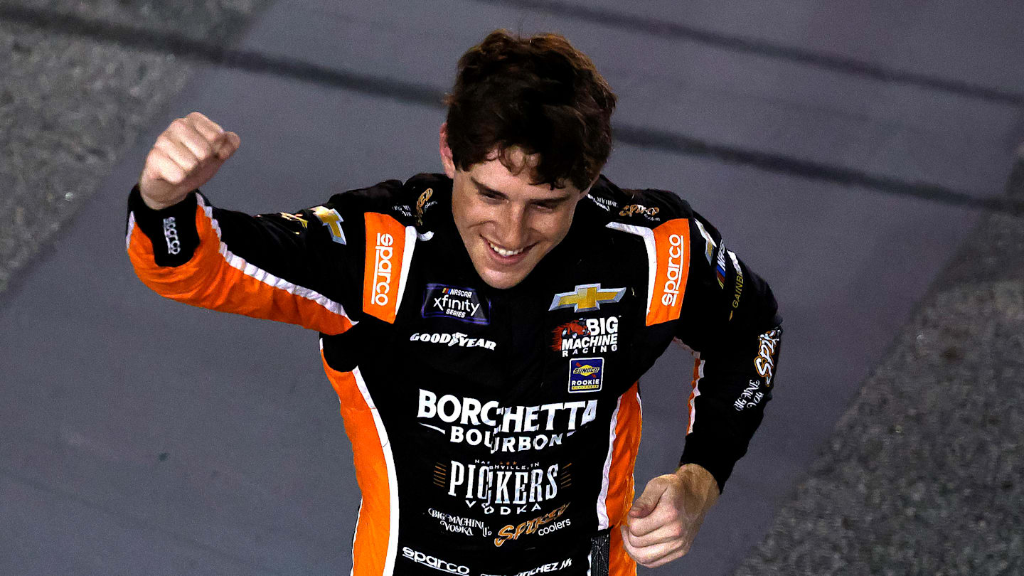 Nick Sanchez Wins Chaotic Xfinity Race in Atlanta