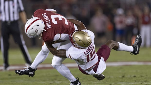 Florida State Seminoles defensive back Shamar Arnoux 