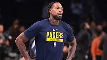 Indiana Pacers forward James Johnson (16) 