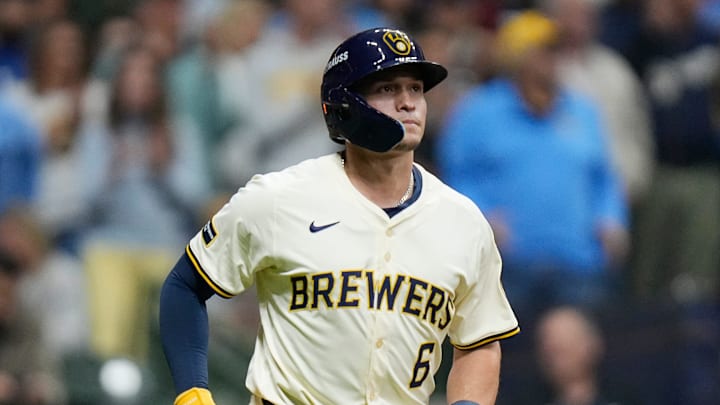 Isaac Collins was a key contributor to a rookie-heavy Brewers team. Isaac Collins was a key contributor to a rookie-heavy Brewers team.