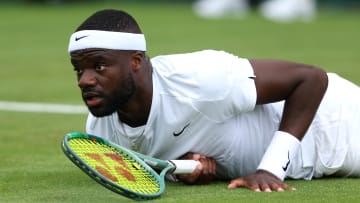 Frances Tiafoe at Wimbledon 2024