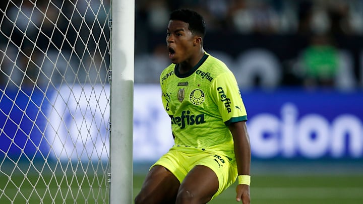 Endrick tem noite histórica e é o melhor em campo em Palmeiras x Botafogo