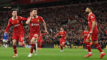 Diogo Jota tem nove gols e três assistências pelo clube na temporada 2024/25