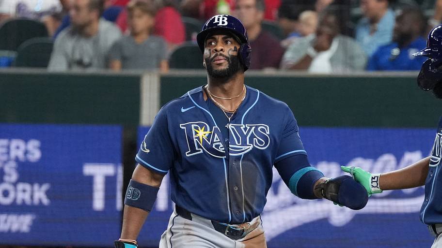 Tampa Bay Rays designated hitter Yandy Diaz 