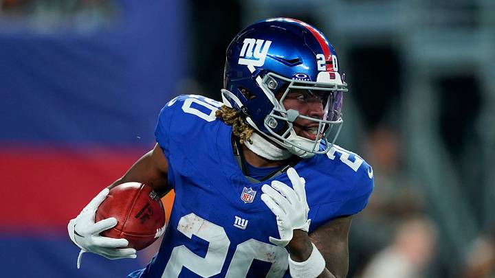New York Giants running back Eric Gray