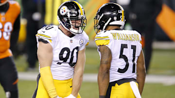 Dec 21, 2020; Cincinnati, Ohio, USA;  Pittsburgh Steelers inside linebacker Avery Williamson (51)