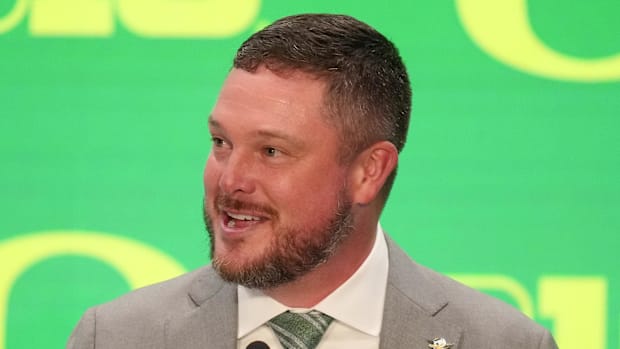 Oregon Ducks Dan Lanning Kirk Ferentz Kinnick Stadium Dante Moore Iowa Hawkeyes Penn State Big Ten College Football Playoff 