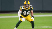Jan 16, 2021; Green Bay, Wisconsin, USA; Green Bay Packers linebacker Ty Summers (44) against the