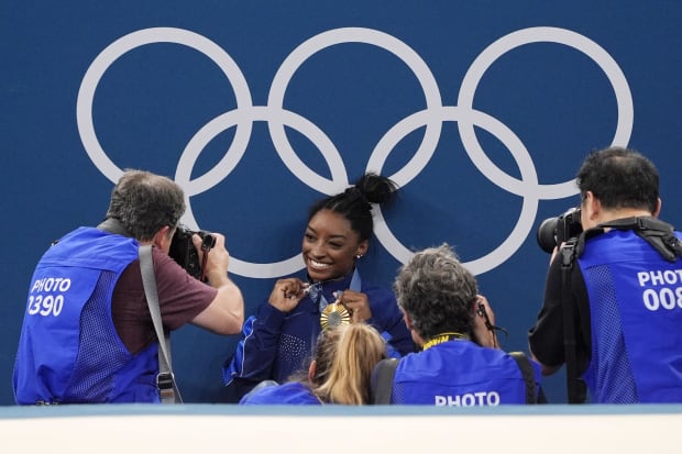 Simone Biles, USA gymnastics, Paris Olympics