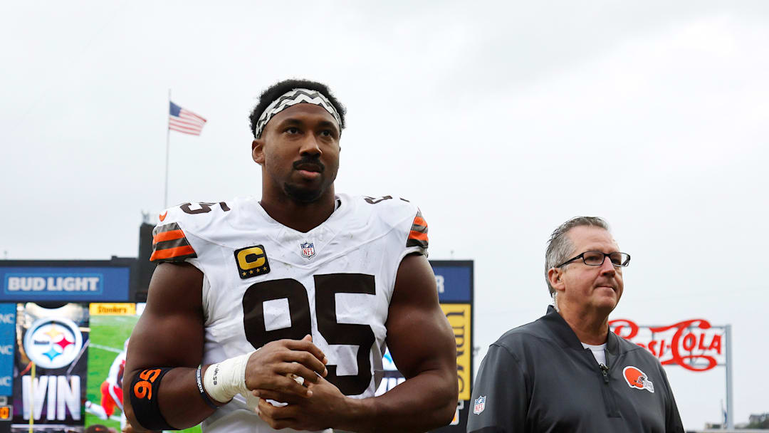 Myles Garrett: Cleveland Browns v Pittsburgh Steelers