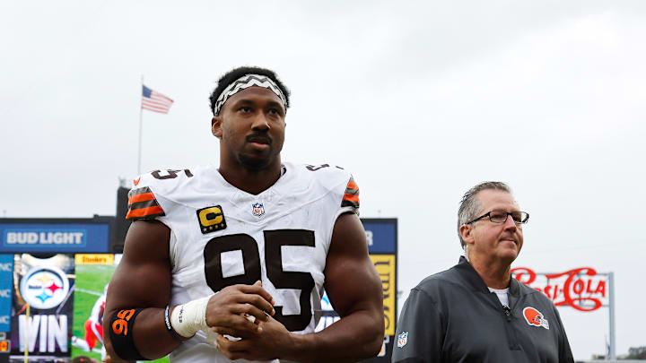 Myles Garrett: Cleveland Browns v Pittsburgh Steelers