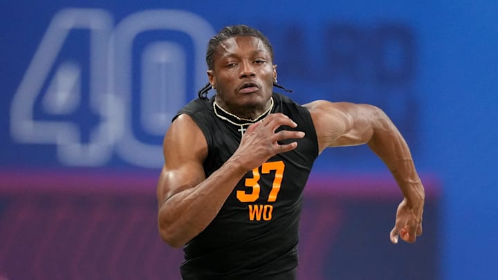 Ohio State wide receiver Carnell Tate