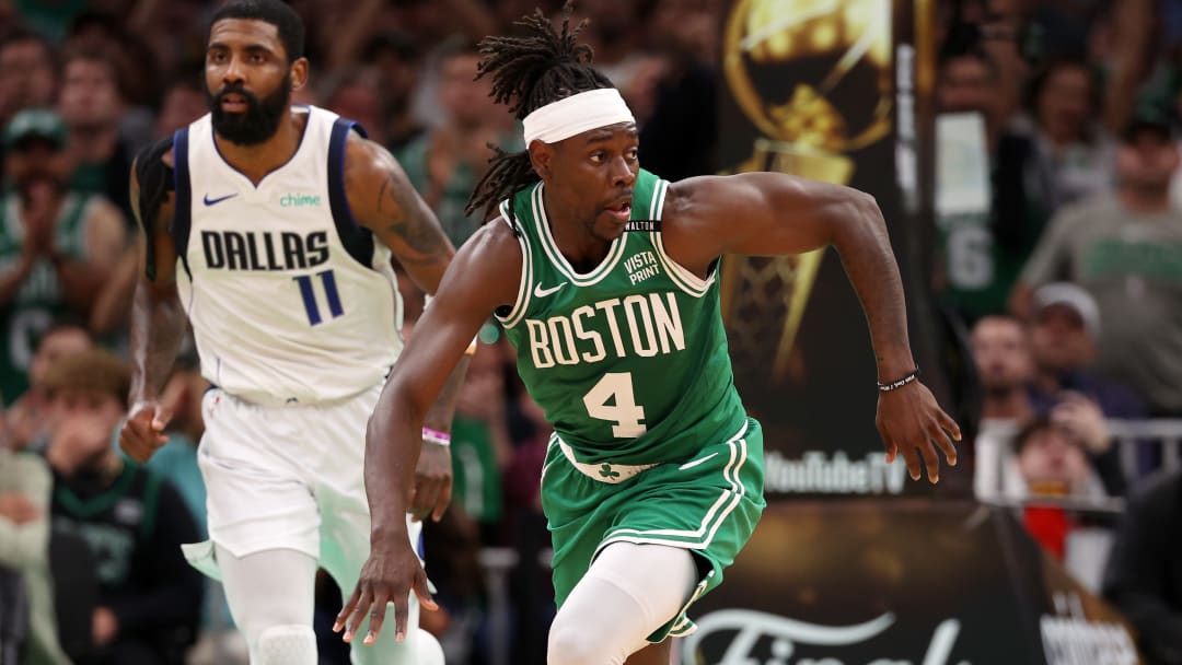 Boston Celtics, Jrue Holiday, NBA Championship, Banner 18