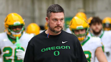Oregon head coach Dan Lanning