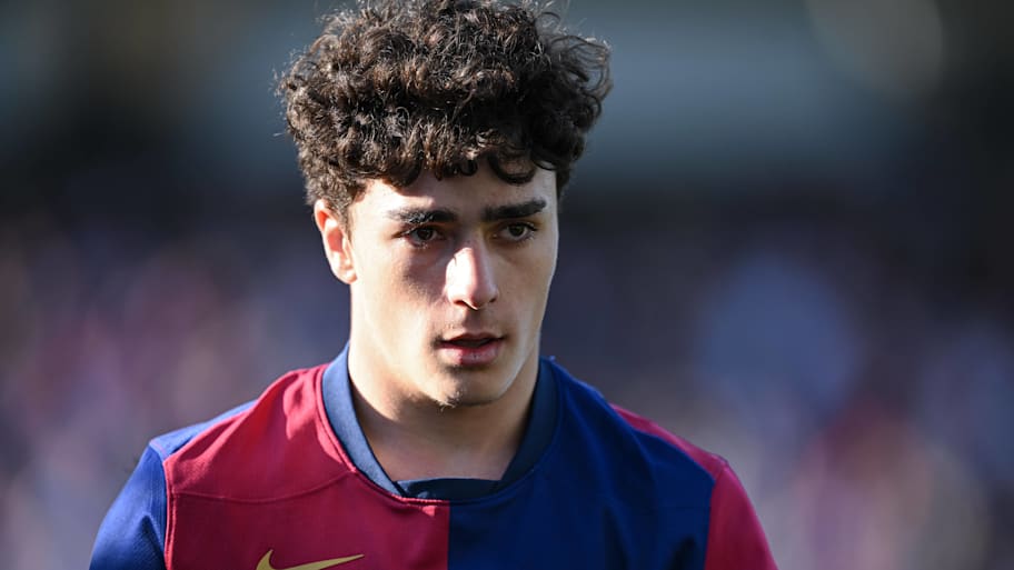 Jan Virgili in action for Barcelona.