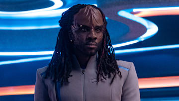 Karim Diané in season 1, episode 4 of Star Trek: Starfleet Academy streaming on Paramount+. Photo Credit: Brooke Palmer/Paramount+
