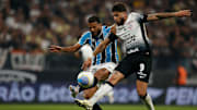 Corinthians e Grêmio em ação pelo Brasileirão 2024