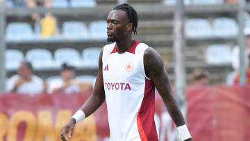 Tammy Abraham of AS Roma seen during the friendly match...