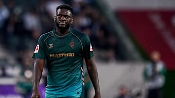 Noch wartet Victor Boniface auf seinen ersten Treffer für Werder Bremen. 