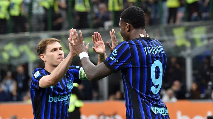 Nicolò Barella e Marcus Thuram Nicolò Barella e Marcus Thuram
