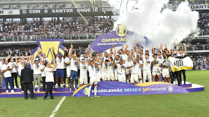 Santos campeão da Série B 202