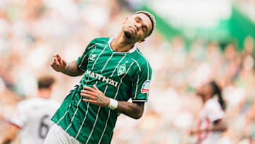 Justin Njinmah konnte gegen Wolfsburg nicht überzeugen