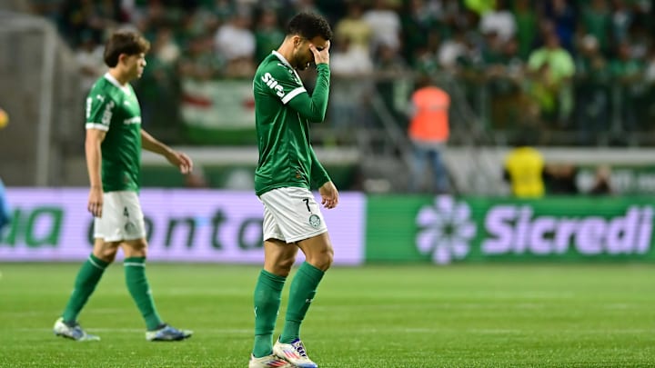felipe anderson, camisa 7 do palmeiras em 2025