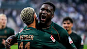 Justin Njinmah und Victor Boniface